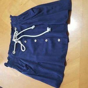 Elsie and Zoey navy blue skirt